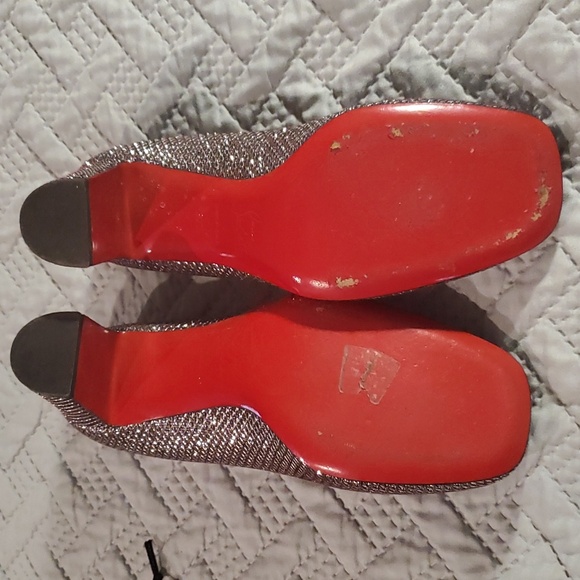 Louboutin glitter pumps - Picture 4 of 5